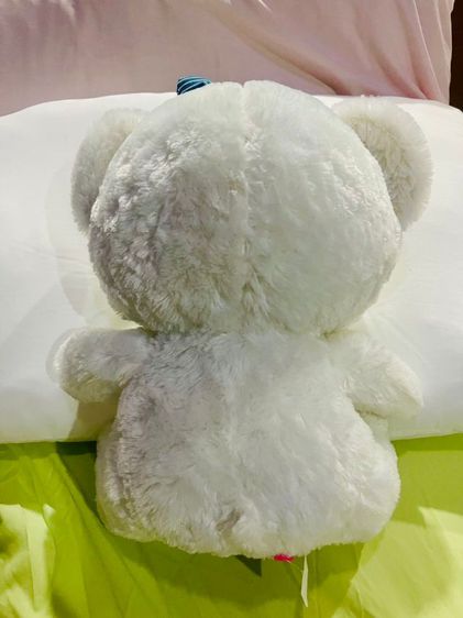 ตุ๊กตาหมีสีขาว Fumiro Nagano UFO Catcher Movie Limited Collaboration Plush สภาพใหม่ รูปที่ 2