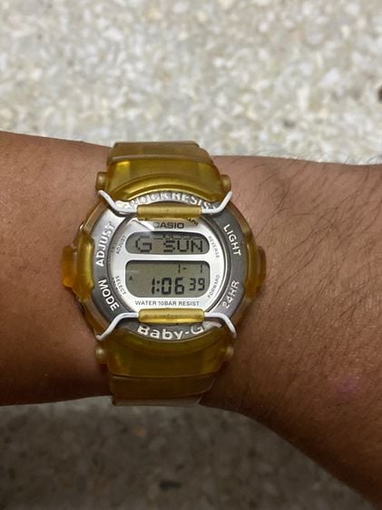 นาฬิกายี่ห้อ CASIO  BABY G  ของแท้มือสอง วินเทจรุ่นเก่า ตัวสแตนเลส ระบบปกติ  850฿ รูปที่ 8