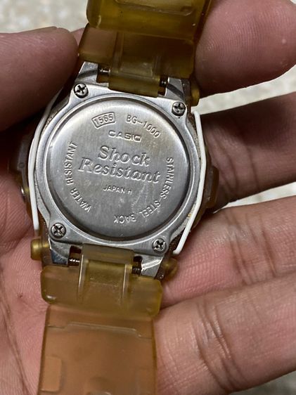 นาฬิกายี่ห้อ CASIO  BABY G  ของแท้มือสอง วินเทจรุ่นเก่า ตัวสแตนเลส ระบบปกติ  850฿ รูปที่ 2