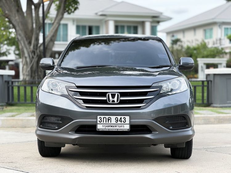 Honda CR-V 2014 2.0 E Utility-car เบนซิน ไม่ติดแก๊ส เกียร์อัตโนมัติ เทา รูปที่ 2
