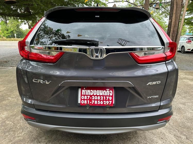 Honda CR-V 2019 2.4 ES 4WD Utility-car ดีเซล ไม่ติดแก๊ส เกียร์อัตโนมัติ เทา รูปที่ 4