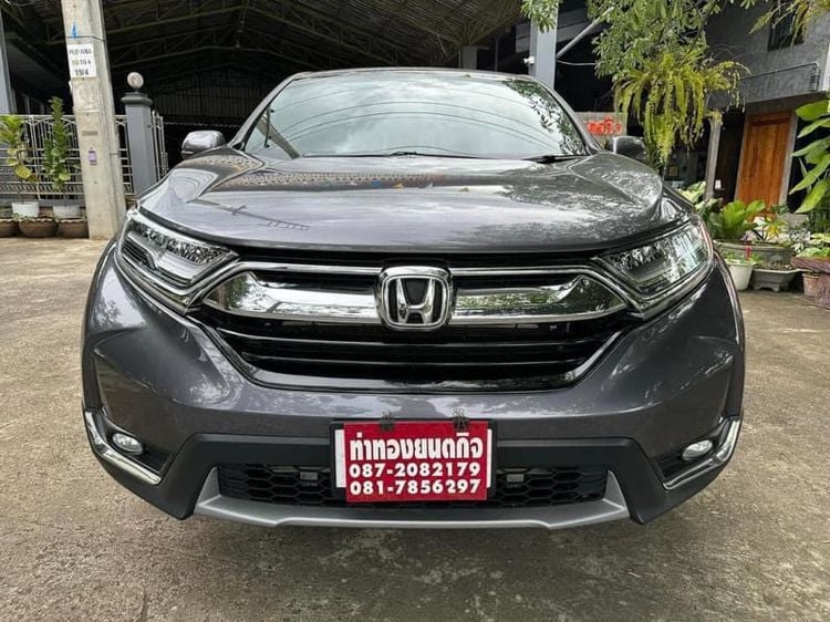 Honda CR-V 2019 2.4 ES 4WD Utility-car ดีเซล ไม่ติดแก๊ส เกียร์อัตโนมัติ เทา