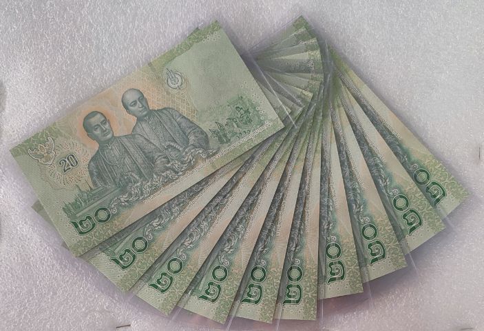 ธนบัตรแบบที่ 17 เลขมงคล ( 168-9 ) รูปที่ 3