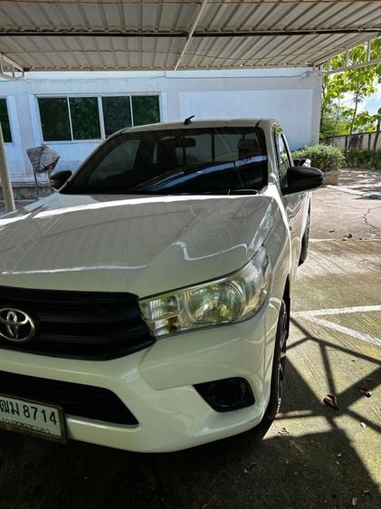 Toyota Hilux Revo 2019 2.4 J Pickup ดีเซล เกียร์ธรรมดา ขาว