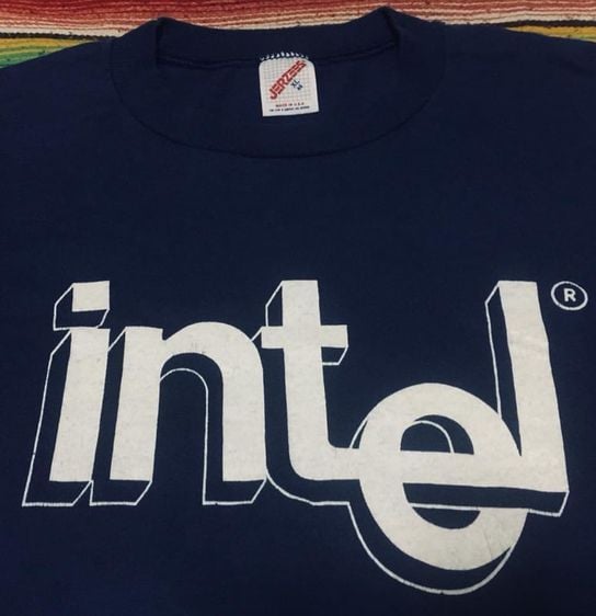 เสื้อ 50 50 vintage Intel