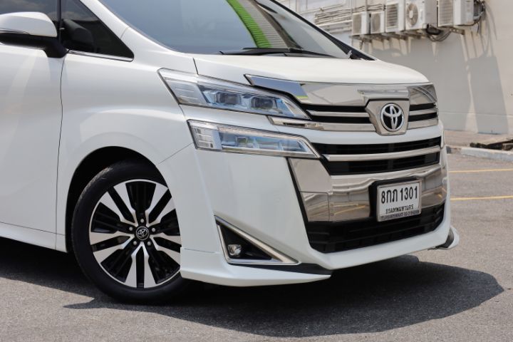Toyota Vellfire 2019 2.5 V Van ไฟฟ้า เกียร์อัตโนมัติ ขาว รูปที่ 2
