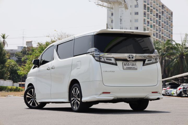 Toyota Vellfire 2019 2.5 V Van ไฟฟ้า เกียร์อัตโนมัติ ขาว รูปที่ 4