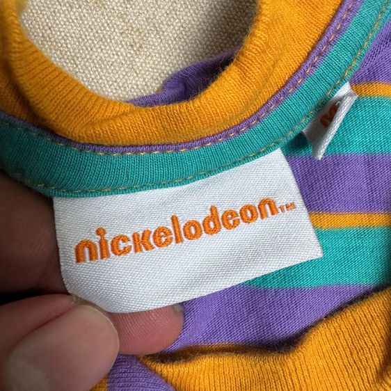 เสื้อยืดลายขวาง Nickelodeon All That​ Size M รูปที่ 6