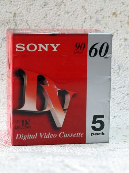 ม้วน VDO เทป Sony Mini DV ความยาว 60นาที 