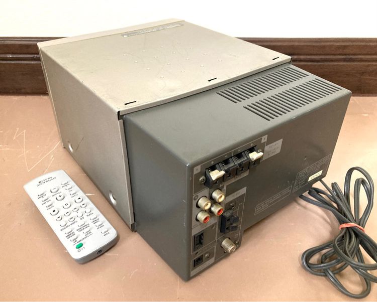 SONY HCD-MD373 พร้อมรีโมทเพิ่มลดเสียง เล่นวิทยุ(คลื่นสั้น)เล่น MD เล่นCD และต่อเป็นขยายได้ ไฟ 100 V เครื่องญี่ปุ่น  รูปที่ 8