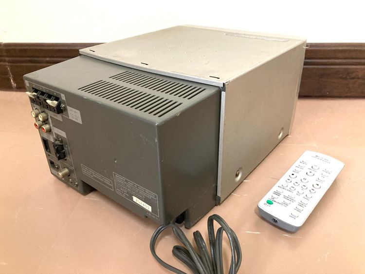 SONY HCD-MD373 พร้อมรีโมทเพิ่มลดเสียง เล่นวิทยุ(คลื่นสั้น)เล่น MD เล่นCD และต่อเป็นขยายได้ ไฟ 100 V เครื่องญี่ปุ่น  รูปที่ 9