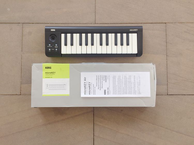 คีย์บอร์ดขนาดเล็ก Korg microKEY2 25 Keys Midi Keyboard