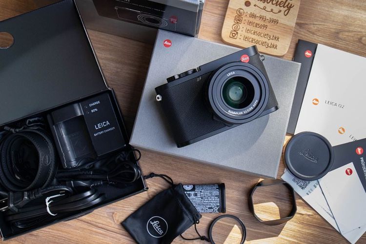 Sony กล้องมิลเลอร์เลส ไม่กันน้ำ Leica Q2 สภาพสวย ใหม่ อุปกรณ์ครบ