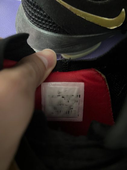 รองเท้าบาสNIKE KD10 “BLACK GOLD PHIL KNIGHT” 12us 30cm รูปที่ 6