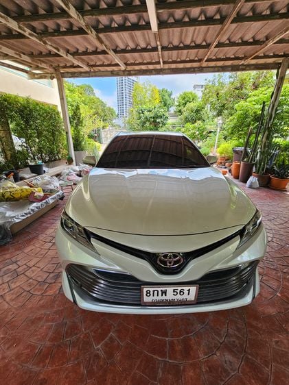 Toyota Camry 2019 2.5 G Sedan เบนซิน ไม่ติดแก๊ส เกียร์อัตโนมัติ ขาว รูปที่ 3