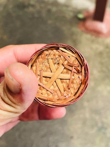 ตะกร้าจีนจิ๋ว สองชั้นโบราณA4 รูปที่ 5