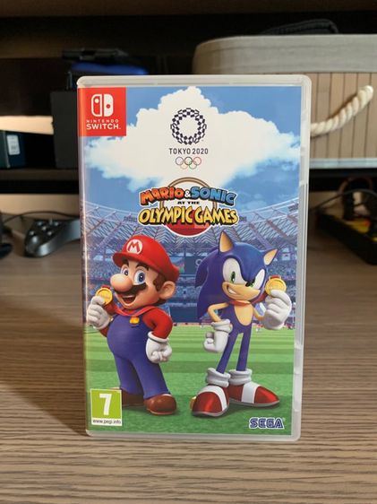เกมส์ แผ่นเกม Nintendo Switch Mario Sonic at the olympic games มือสอง สภาพดี