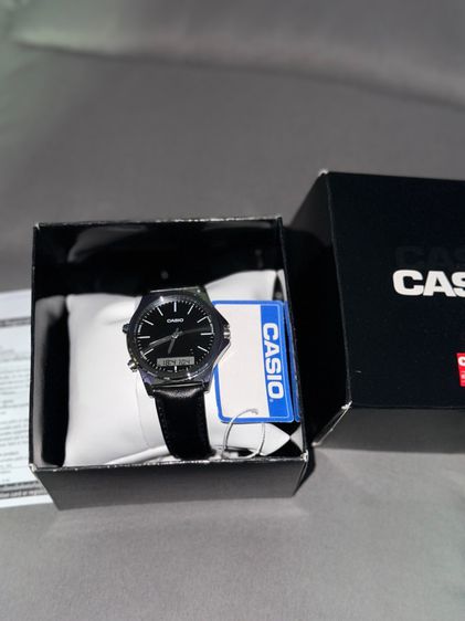 Casio ดำ นาฬิกาคาสิโอ้