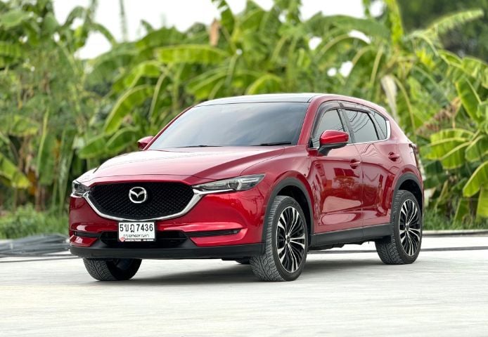 Mazda CX-5 2017 2.0 S Sedan เบนซิน ไม่ติดแก๊ส เกียร์อัตโนมัติ แดง