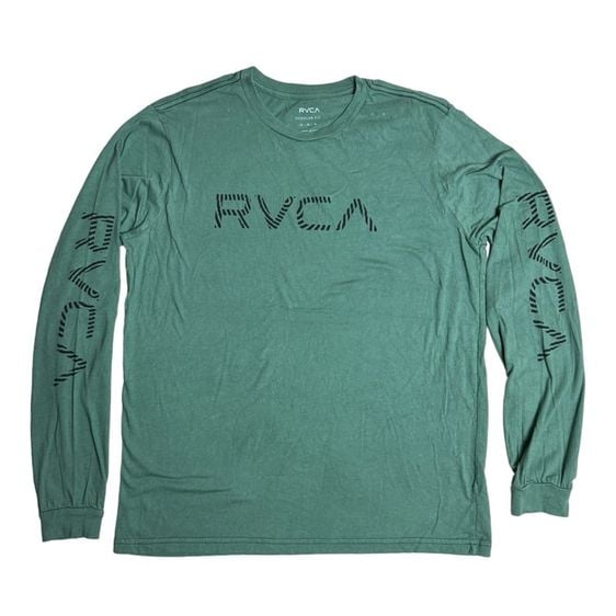 เสื้อยืดแขนยาว RVCA​ ผ้านิ่มมาก Size M​
