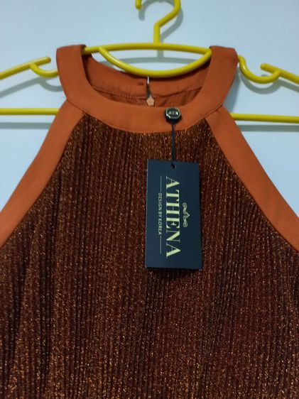 ชุดเดรส กระโปรงกางเกง มือหนึ่ง ป้ายห้อย ขนาด s สวยมาก ใหม่ 👍👍 พร้อมส่ง รูปที่ 5