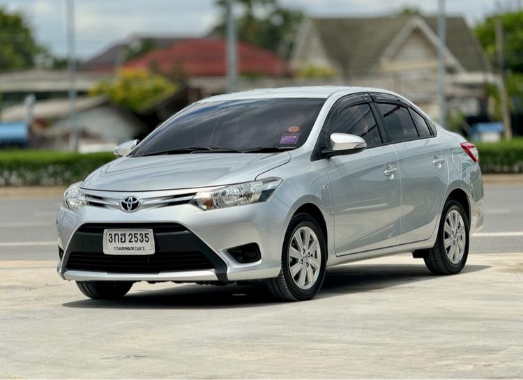 Toyota Vios 2014 1.5 E Sedan เบนซิน ไม่ติดแก๊ส เกียร์อัตโนมัติ เทา รูปที่ 2