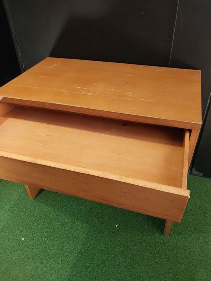 โต๊ะไม้ ขนาด 90 cm x 52 cm x 75 cm Wooden Table รูปที่ 7
