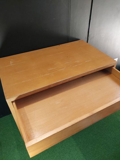 โต๊ะไม้ ขนาด 90 cm x 52 cm x 75 cm Wooden Table รูปที่ 8