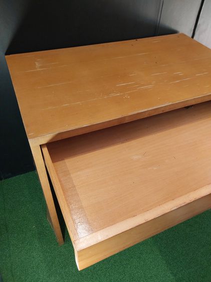 โต๊ะไม้ ขนาด 90 cm x 52 cm x 75 cm Wooden Table รูปที่ 5