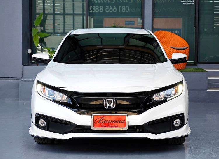 Honda Civic 2021 1.8 EL i-VTEC Sedan เบนซิน ไม่ติดแก๊ส เกียร์อัตโนมัติ ขาว รูปที่ 2