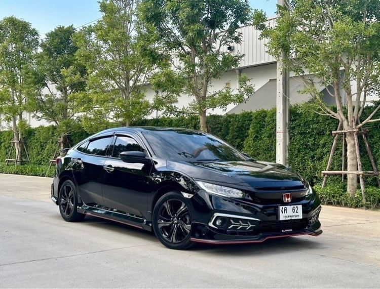 Honda Civic 2019 1.5 Turbo RS Sedan เบนซิน ไม่ติดแก๊ส เกียร์อัตโนมัติ ดำ รูปที่ 1