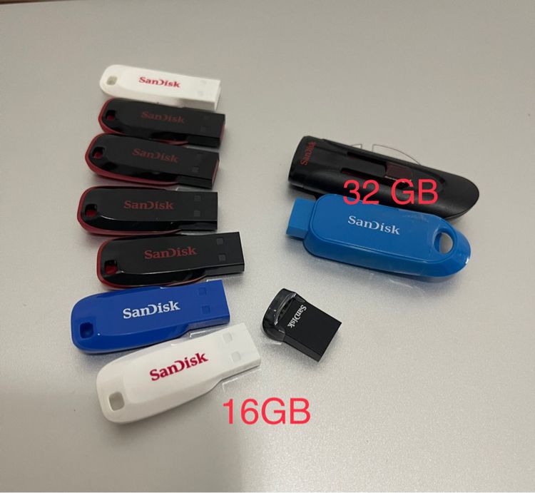 SanDisk Flash drive(แฟลชไดร์ฟ 16GB)