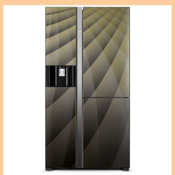 ตู้แช่แข็ง ตู้เย็น Side by Side 21.1 คิว HITACHI รุ่น RM-600AGP4THX 