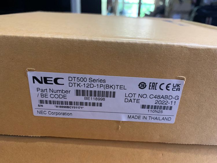 NEC DT500 รุ่น DTK-12D-1P (BK) TEL