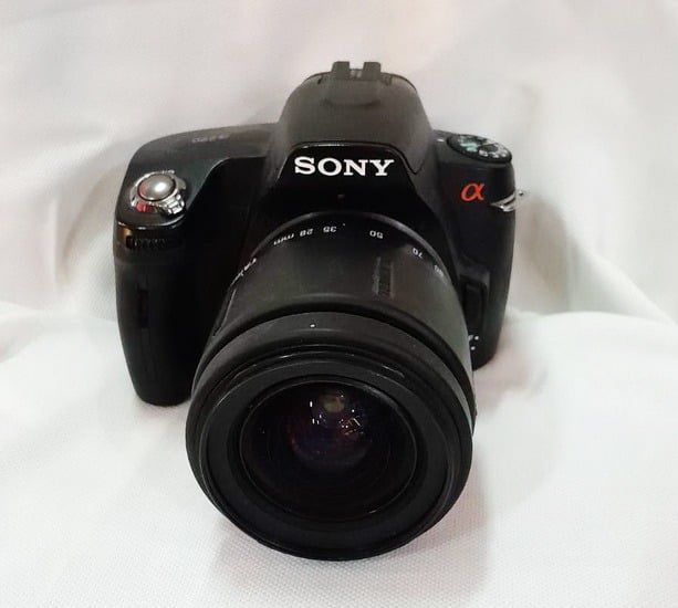 ขายกล้อง DSLR Sony A290 พร้อมเลนส์ Tamron 28-80mm เป็นเลนส์ตัวเดียวเที่ยวไปได้ทั่วโลกชัตเตอร์น้อยอุปกรณ์ครบ สภาพกล้องใหม่  กล้อง Sony A290 เ