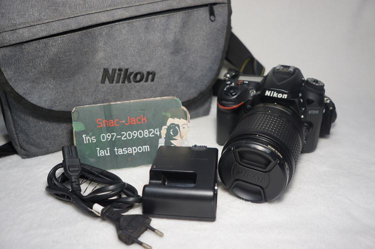 กล้อง DSLR ไม่กันน้ำ Nikon D7200 สภาพสวย พร้อมใช้งาน
