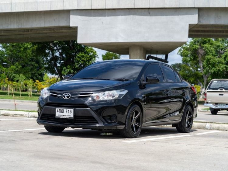 Toyota Vios 2015 1.5 J Sedan เบนซิน ไม่ติดแก๊ส เกียร์อัตโนมัติ ดำ รูปที่ 3