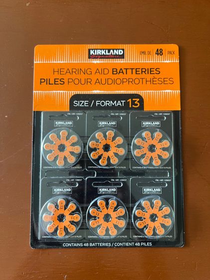 136 Hearing Aids Batteries Kirkland