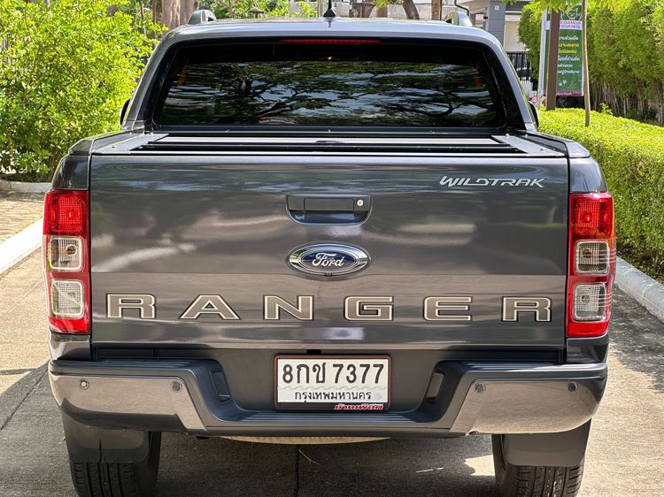 Ford Ranger 2019 2.0 Wildtrak 4WD Pickup ดีเซล ไม่ติดแก๊ส เกียร์อัตโนมัติ เทา รูปที่ 4