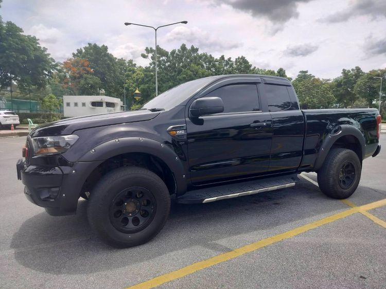 Ford Ranger 2018 2.2 Hi-Rider XLS Pickup ดีเซล ไม่ติดแก๊ส เกียร์ธรรมดา ดำ รูปที่ 3
