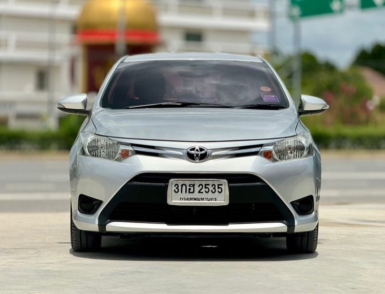 Toyota Vios 2014 1.5 E Sedan เบนซิน ไม่ติดแก๊ส เกียร์อัตโนมัติ เทา รูปที่ 2