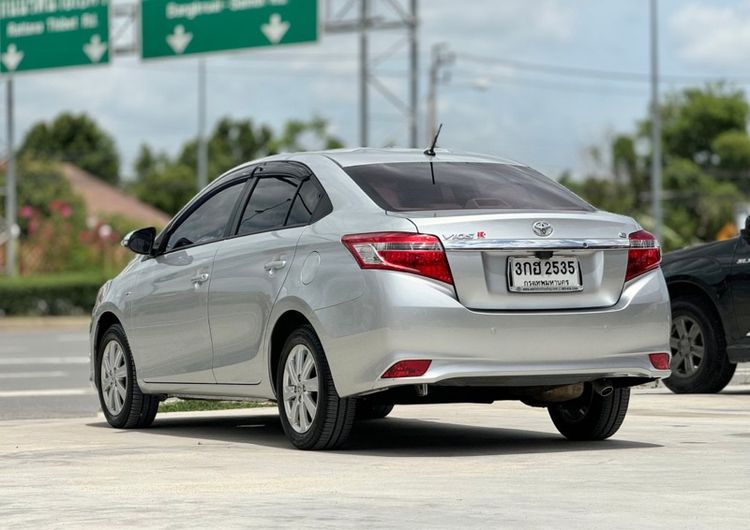 Toyota Vios 2014 1.5 E Sedan เบนซิน ไม่ติดแก๊ส เกียร์อัตโนมัติ เทา รูปที่ 4