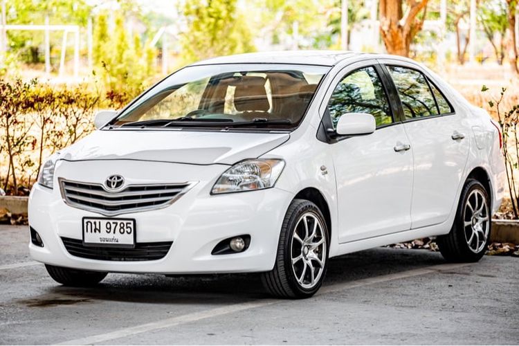 Toyota Vios 2011 1.5 E Ivory Sedan เบนซิน ไม่ติดแก๊ส เกียร์อัตโนมัติ ขาว