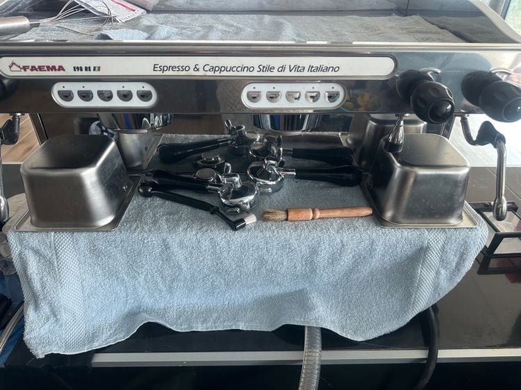 อุปกรณ์ร้านกาแฟ เครื่องชงกาแฟ Ferma E98 2 หัว