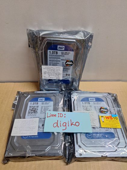 Harddisk PC WD Blue 1 TB ของใหม่ ยังไม่แกะแพค