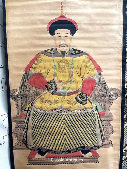 ภาพฮ่องเต้ เฉียนหลง และฮองเฮา สะสมA6 รูปที่ 7