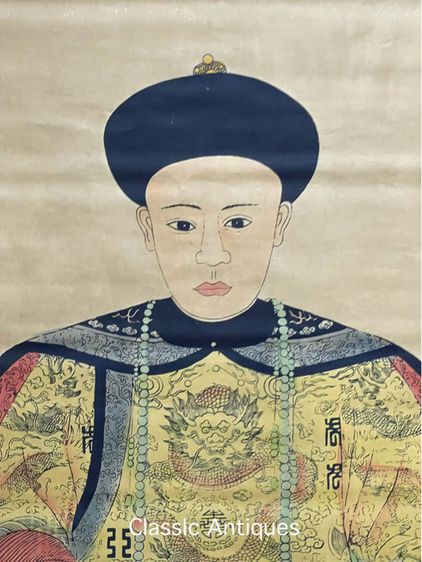 ภาพฮ่องเต้ ผู่อี๋ และฮองเฮา สะสมA12 รูปที่ 3