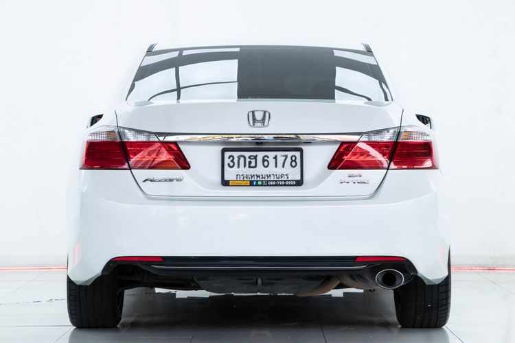 Honda Accord 2015 2.4 Tech Sedan เบนซิน ไม่ติดแก๊ส เกียร์อัตโนมัติ ขาว รูปที่ 3