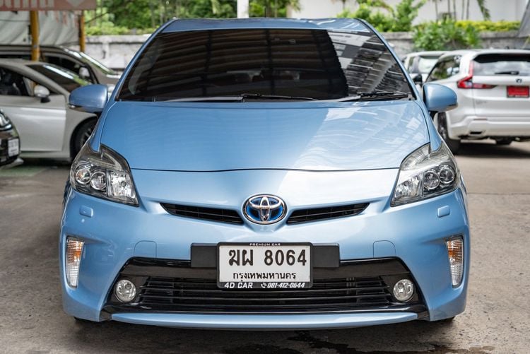 Toyota Prius 2012 1.8 Hybrid Sedan ไฮบริด ไม่ติดแก๊ส เกียร์อัตโนมัติ ฟ้า