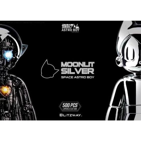Astro Boy The Real Series Space Astro Boy (Moonlit Silver) Limited Edition Statue BY BLITZWAY